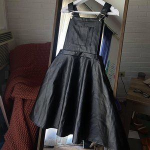 OVERALLS MEET GOTH      DRESS